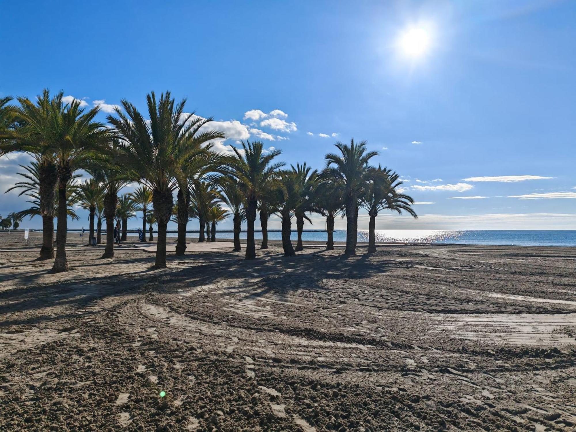 산타 폴라 Bungalow Gaviota Con Playa Y Terraza 빌라 외부 사진