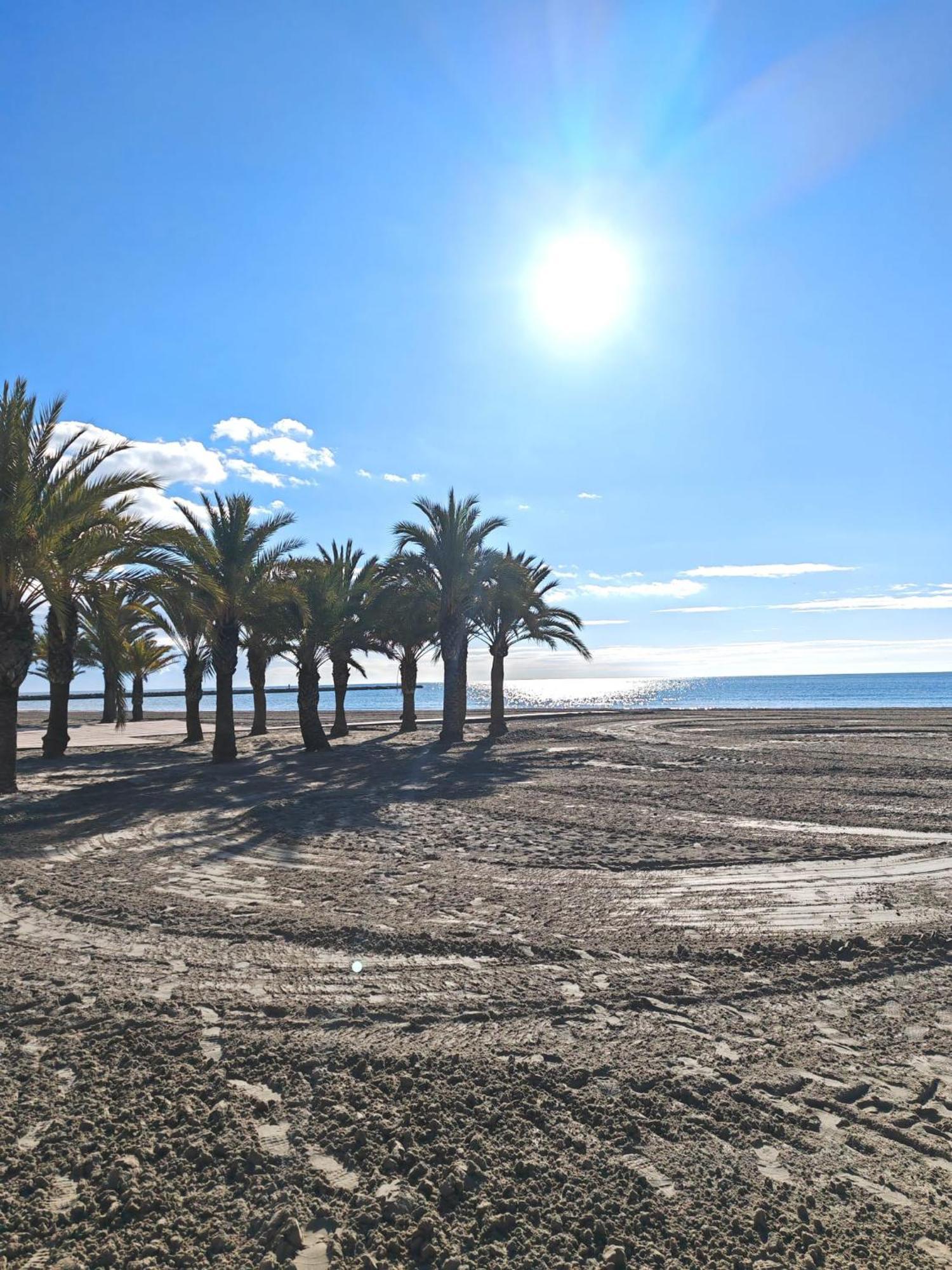 산타 폴라 Bungalow Gaviota Con Playa Y Terraza 빌라 외부 사진